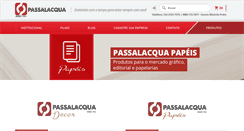 Desktop Screenshot of passalacqua.com.br